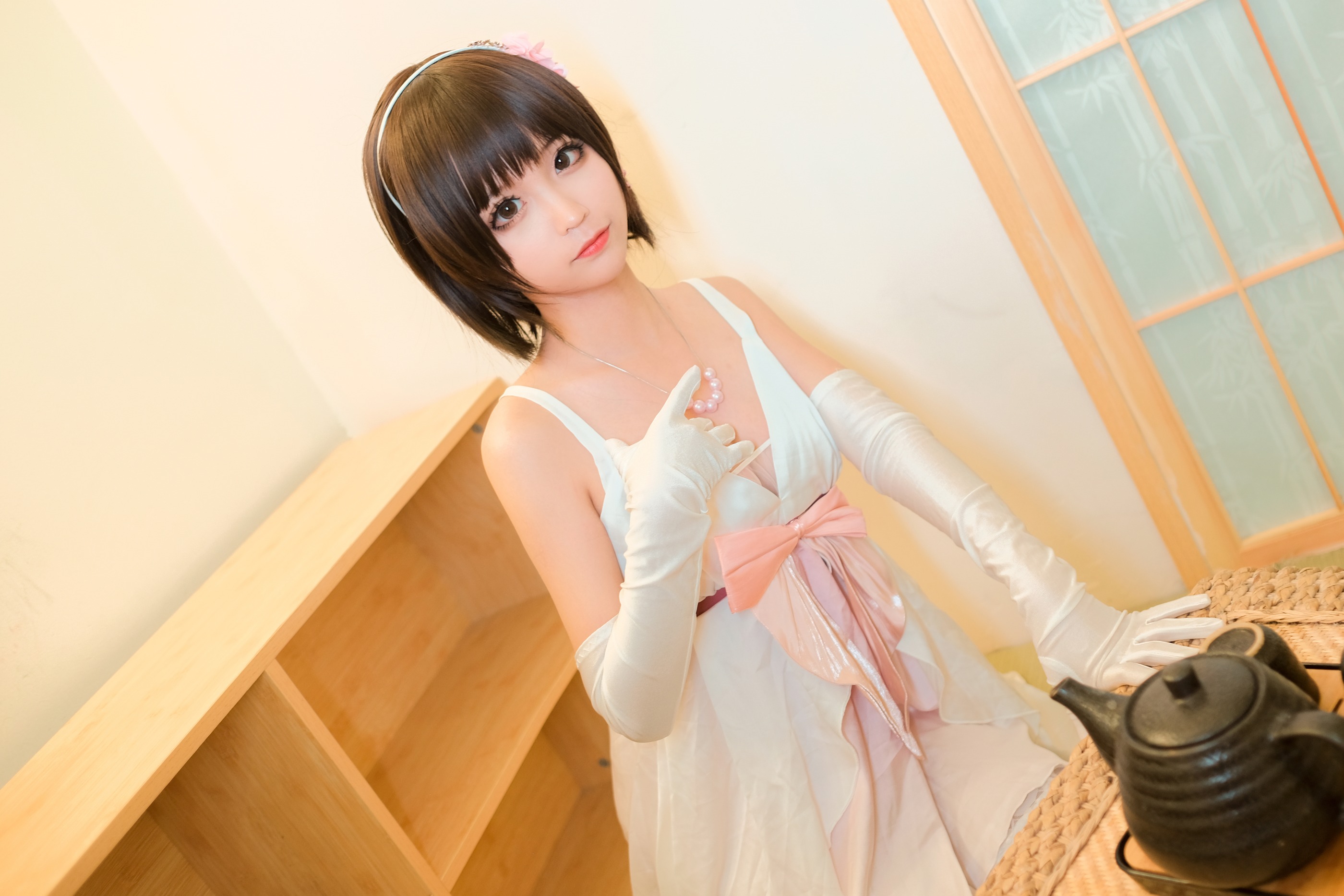 图片[1]-蠢沫沫 – NO.031 惠礼服[40P]-XikXak